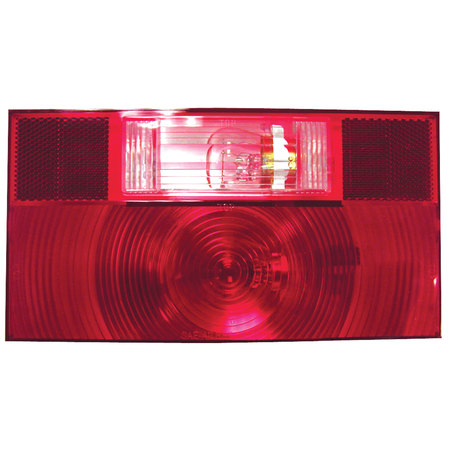 PETERSON MANUFACTURING Peterson Manufacturing V25912-25 Stop, Turn, & Tail Light With Reflex - Replacement Lens For V25912 V25912-25